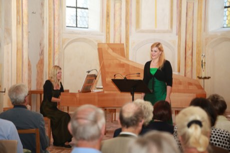 Konzert mit Cembalo und Gesang