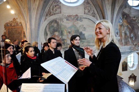 Chorprobe in der Klosterkirche