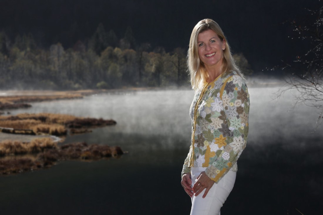 Klostersee Seeon im Nebel
